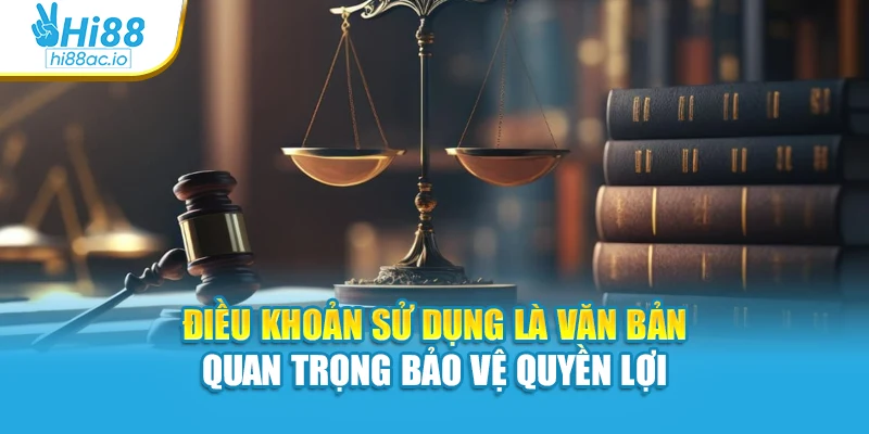 Điều khoản sử dụng là văn bản quan trọng bảo vệ quyền lợi